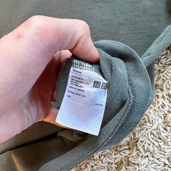 Uniqlo U Christophe Lemaire Faded Gray Tee Men’s M - Picture 4 of 7